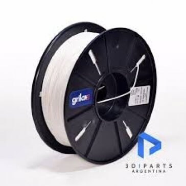 Filamento Pla para Impresora 3d DE 1.75mm Por Kg Grilon3 color BLANCO