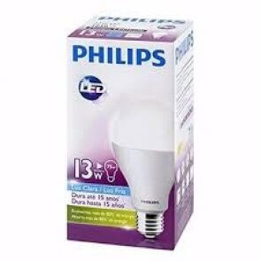 Lampara De Led Bulbo 13 W Philips