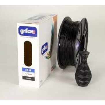 Filamento Pla para Impresora 3d DE 1.75mm Por Kg Grilon3 Color NEGRO