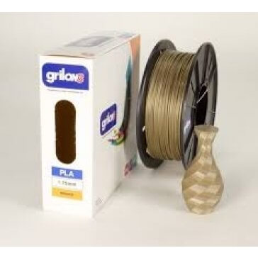 Filamento Pla para Impresora 3d DE 1.75mm Por Kg Grilon3 Color BRONCE