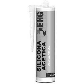 SILICONA USO GENERAL ACETICA MARCA EHG POR 24 UNIDADES