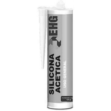 SILICONA USO GENERAL ACETICA MARCA EHG POR 24 UNIDADES
