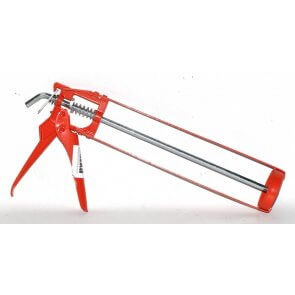 Pistola aplicadora esqueletor para cartuchos de silicona