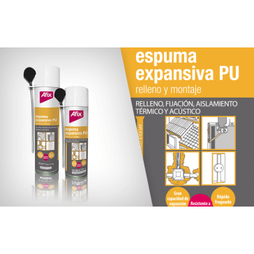 ESPUMA DE POLIURETANO AFIX